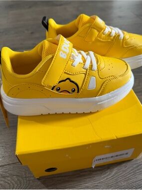 B. Duck Sneakers - Cute Duck Accent